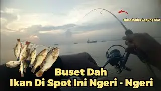 bukan dam merah atau dam ijo, spot ini ikan nya ngeri2, berasama  @datukalam01_ayahnya.haikal