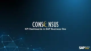 KPI Dashboards in SAP Business One