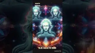 BLUE GALACTIC HAND #edm #electronicmusic #spiritguides #ascension #foryou #shorts #5d #spirituality