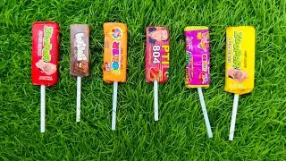 Satisfying Video Rainbow Mixing All Lollipop & Color EGGS From Chocolate Magic Candy & Cutting ASMR
