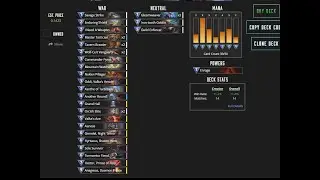 Gods Unchained Control War vs Aggro Light