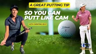How to putt like Cam Smith #shortgame #puttingtips #putting  #golftips #golftip #putt #howto #golf