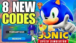 *NEW CODES* ROBLOX SONIC SPEED SIMULATOR CODES IN FEBRUARY 2026 | DONIC SPEED SIMULATOR CODE 2026