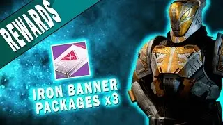 Destiny | Iron Banner Rank 5 Packages x3