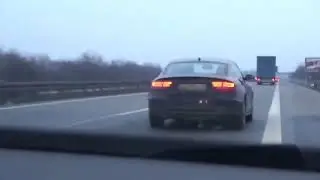 German Police Chase Audi {Wannabee} RS 4 (W/TATMR Chase Music)