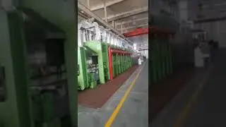 Pre-owned Rubber Conveyor Hydraulic Press 1800 mm &ndash; Precision Curing by Vatsn Tecnic