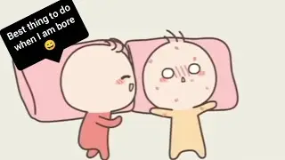 Best thing to do when I am bore😄 |chippitwins | Bubududu storytime | animation | cartoon | love