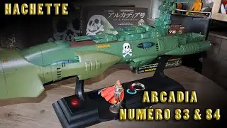 Albator, Arcadia Hachette Num&eacute;ro 83 & 84 ! TOUTE la structure du socle !
