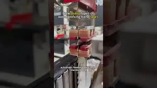 Details of woodworking band sawing machine #woodworkingmachinery #woodworingbandsaw#makeinchina