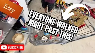NO ONE NOTICED THIS! UNBELIEVABLE THRIFTED FINDS for resale on NIKNAX ETSY AND EBAY