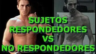 &iquest;POR QU&Eacute; NO MEJORO ENTRENANDO?- SUJETOS RESPONDEDORES VS NO RESPONDEDORES AL ENTRENAMIENTO