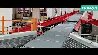 Installation of Cross Belt Sorter for Bookstore chain brand in China