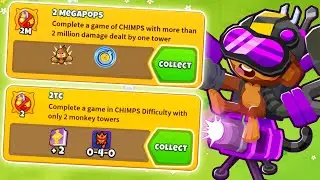 How I Got the 2 Megapops and 2TC Achievement In 1 Game! (Bloons TD 6)