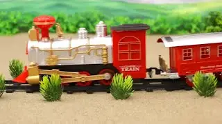 toys make train complete road || Repair daily mini toy story ceravtra