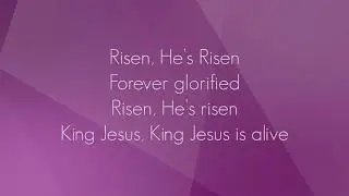 Risen - Israel Houghton Click Track Lyric Video