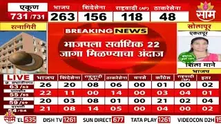 धाराशिवमध्ये भाजप मारणार बाजी? | Saam Dharashiv ZP Exit Poll 2026