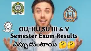 OU,KU, SU III & V Semester Results 2021