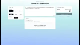 AI Presentation Generator Demo | Create Stunning Slide Decks in Minutes with ML Clever