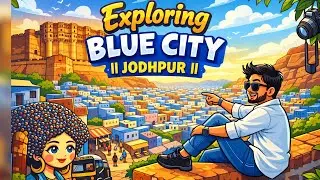 24 HOURS IN BLUE CITY || JODHPUR 🎗️ || YT_Akashdeep 