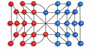 18 Beads Smart Strategy | how to play | village style board game  😄