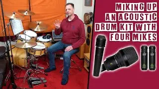 How to mic up a drum kit