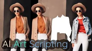 AI Art Scripting (Clothing Masks, Background Removal, and Automatic1111 api)