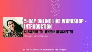 5-Day Online Live Workshop - Content Writing, Blogging, Web Design, SEO