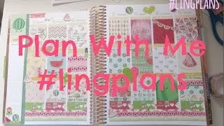 Plan With Me ~ 4 Wonderful Watermelon #lingplans