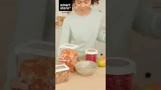 Dry food storage for your kitchen and pantry #kitchen #kitchenhacks #foodstorage #storage #organize