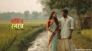 মাটির মেয়ে | Matir Meye | Bangla Folk Romantic Song 2025 | Dream Studio Mix Box