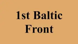 1st Baltic Front