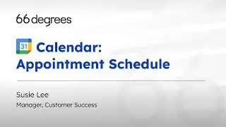 Google Calendar's Updated Appointment Schedule