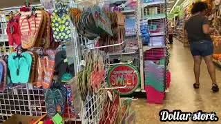 Dollar store. August 2023.