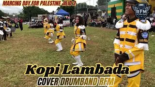 KOPI LAMBADA cover drumband RFM || Lapgum Nagrak #kanghajistudio 