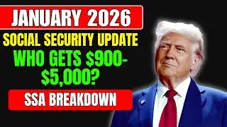 January 2026 Social Security Update: Who Gets $900&ndash;$5,000? Complete SSA Breakdown