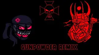 FNF - GUNPOWDER REMIX (Antipathy Hank vs Cyborgenetic Shadow Lord)