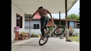 Test ride new tire Nous Bmx Let It Ride 1.90 #bmxflatland 