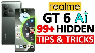 Realme GT 6 AI 99+ Tips, Tricks & Hidden Features | Amazing Hacks - THAT NO ONE SHOWS YOU 🔥🔥🔥