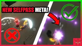 How To LOB SELFPASS in KNOCKOUT CITY! | UPDATED TECHNIQUE |