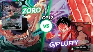 [OP12] Green Zoro vs G/P Luffy (Store Tournament 16 players round 2)