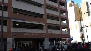Bottle Wars: Parking Garage vs Philly Streets (Pt.2) ~ Philadelphia Eagle Super Bowl LII (52) Parade