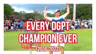 The Final putt from Every DGPT Championship Ever (2016-2022)