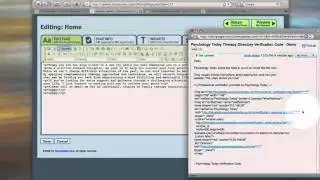 TherapySites - Add custom Code to your site! Tutorial