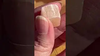 Peach selenite satin spar crystals