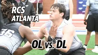 Rivals Camp Series Atlanta: OL vs. DL part one