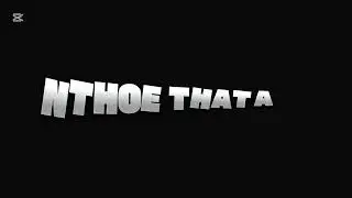 (Free) Ntate Stunna Type Beat - Nthoe Thata