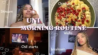 Uni Morning Routine ☀️🎓 | Early Starts, Healthy Habits, Slow Mornings, OOTD
