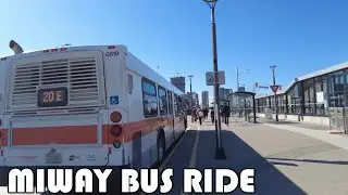 How to Travel from Kipling Station to City Centre Transit Terminal by MiWay Bus