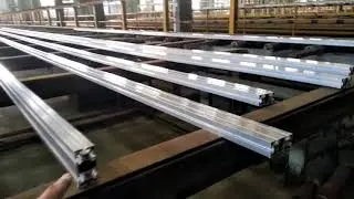 Hoonly T slot Aluminium Extrusion Process