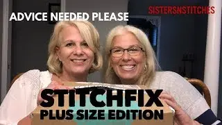 StitchFix #23 - Plus Size - Asked for a light blue fix - Need advice on the tops please